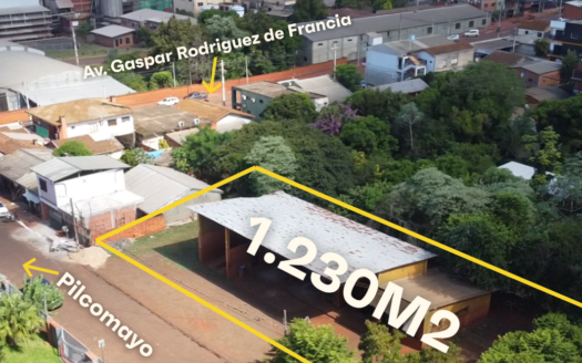En Venta 1.230 m2 en Obligado Centro
